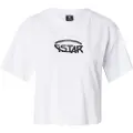 G-Star Cropped Logo Relaxed Kortarmet T-skjorte