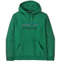 Patagonia P-6 Logo Uprisal Hettegenser grønn