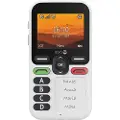 Doro Leva X10 - 4G funksjonstelefon - RAM 64 MB / Internminne 128 MB - microSD slot - 320 x 240 piksler (60 Hz) - svart-hvit