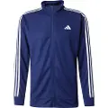 Adidas Essentials 3 Stripes Genser Med Hel Glidelås