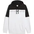 Puma Around The Block Hoodie Men, Clothing, White, XL