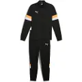 Puma individualRISE's Football Tracksuit Men, Clothing, Black/Heat Fire, M