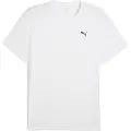 Puma TAD ESSENTIALS Solid Cat Tee Men, Clothing, White, XL