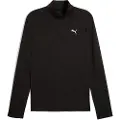 Puma VELOCITY CLOUDSPUN Running Quarter-Zip Top Men, Clothing, Black, M