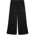 Puma WARDROBE Essentials Low Rise Popper Pants Women, Clothing, Black, M