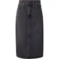 Levi's Hr Back Slit Denimskjørt