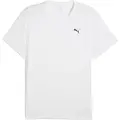 Puma TAD ESSENTIALS Solid Cat Tee Men, Clothing, White, L