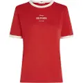 Tommy Hilfiger Monotype Stripe Regular Fit Kortarmet T-skjorte