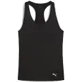 Puma TAD ESSENTIALS Racerback Tank Women, Clothing, Black, S