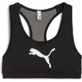 Puma 4KEEPS Bra Women, Clothing, Black/Big White, XL