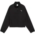 Puma DARE TO Oversized Zip-Off Woven Jacket Women, Clothing, Black, S