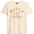 Superdry Glitter Logo Relaxed Kortarmet T-skjorte
