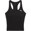 Puma TAD ESSENTIALS 2-in-1 Tank Women, Clothing, Black/White, XS