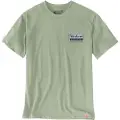 Carhartt Script Patch Kortarmet T-skjorte