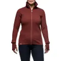 Woolpower Full zip 400 Rust Red L
