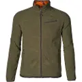 Seeland Vantage vendbar fleece Pine green/InVis orange blaze XL