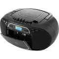 JVC RC-E451B, 1,6 kg, Sort, Bærbar CD-spiller