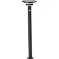 Brilliant G40407/06 Garvina Solcelle-udendørsstanderlampe med bevægelsessensor LED modul LED indbygget 3 W Sort