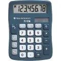 Ti TI-1726, Lomme, Grunnleggende, 8 sifre, 1 linjer, Batteri/Solcelle, Blå