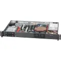 Supermicro SC510 T-203B - Rackmonterbar 1U - micro ATX - SATA/SAS - hot-swap 200 watt - svart