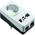 Eaton Protection Box 1 Tel@ DIN - Overspenningsavleder - AC 220-250 V - 4000 watt - utgangskontakter: 1 - hvit