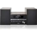 Blaupunkt MS46BT, Hjemmelydanlegg (mikro), Sort, Tre, 1 plattformer, 1 disker, Front, 100 W