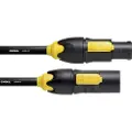 Cordial CFCA 5 FCB-TRUE 1 Strøm Tilslutningskabel [1x PowerCon-tilslutning - 1x PowerCon-stik] 5.00 m Sort