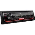 JVC KD-X162, Sort, 1 DIN, 200 W, 4.1 kanaler, 50 W, 20 - 20000 Hz