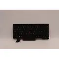 Lenovo Lite-On - Erstatningstastatur for bærbar PC - med Trackpoint, UltraNav - QWERTY - Svensk/finsk - svart - for ThinkPad L14 Gen 1 20U1, 20U2, 20U5, 20U6