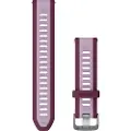 Garmin Quick Release klokkerem, silikon, 20 mm, Berry/Lilac