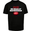Mc Clothes Coca Cola Refreshed Oversize Kortarmet T-skjorte