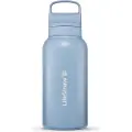 LifeStraw Go 2.0 Stainless Steel Vannfilterflaske 1L, Blå