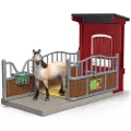 Schleich Farm World Pony Box with Mustang Mare