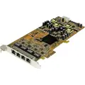 StarTech.com Pci-e Gigabit Ethernet 4-porters Power Over Ethernet-utvidelseskort