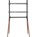 Alterzone Quad gulvstativ for 49 - 70" TV-er, valnøttbrun 40 kg 49"-70" Up to 600 x 400 mm