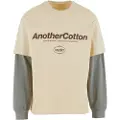 Another Cotton Lab Another Oversize Double Layer Longsleeve Langermet T-skjorte