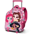 KARACTERMANIA Disney Princess Flowers 3d Ryggsekk Med Hjul