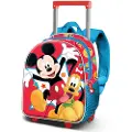 KARACTERMANIA Disney Mickey Mouse Star 3d Ryggsekk Med Hjul