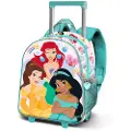 KARACTERMANIA Disney Princess Rainbows 3d Ryggsekk Med Hjul