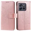 Mtp Products Motorola Edge 50 Neo Mandala Series Lommebok-deksel - Roségull