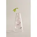 Jotex TILO PINK glassvase høyde 18 cm