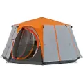 Coleman Cortes Octagon 8, Camping, Hard ramme, 8 person(er), 15,7 m², 20,7 kg, Grå, Oransje