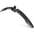 Zéfal Mudguard Deflector FM60 Black MTB, teknopolymerharpiks med dobbeltmaterialespoiler, På styrerør / Hurtigutløser universalsystem, (Søk