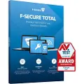 F-SECURE Total - Abonnementslisens (1 år) - 3 enheter - ESD - Android, iOS, Mac, Win