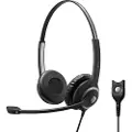 Epos IMPACT SC 262 200 Series headset on-ear wired Easy Disconnect black silver