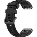 24hShop Armbånd i silikon til Garmin Fenix ​​​​6S - 20mm - Svart