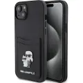 Karl Lagerfeld Klhcp15ssapkcnpk Iphone 151413 6.1 Saffiano Cardslot Karl&choupette Pin Telefondeksel