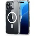 ESR Classic Hybridveske (HaloLock) for iPhone 16 (klar)