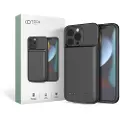 Tech-Protect Powercase iPhone 13/13 Pro Backup Ladedeksel - Svart