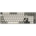 IQUNIX F97 Hitchhiker Wireless Gaming Tastatur, RGB - Moonstone-Switches [Layout: Tysk]